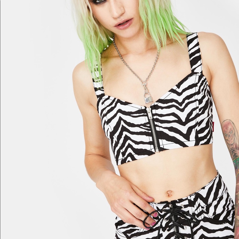 Tripp NYC Zebra Top